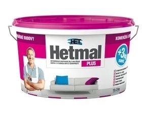 Malba interiérová HET Hetmal Plus bílá, 15+3 kg
