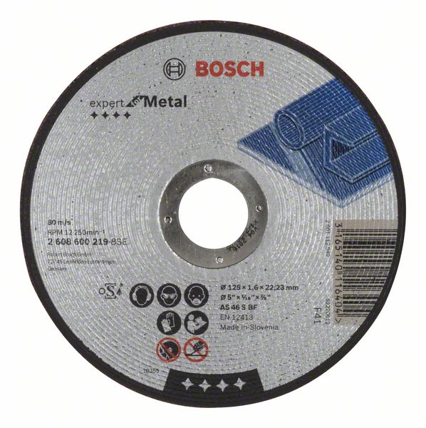 Kotouč řezný Bosch Expert for Metal 125×1,6 mm