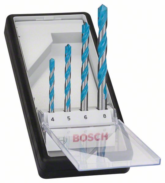 Sada vrtáků Bosch CYL-9 Multi Construction 4–8 mm 4 ks