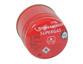 Kartuše plynová Rothenberger SUPERGAS C200 0,19 l