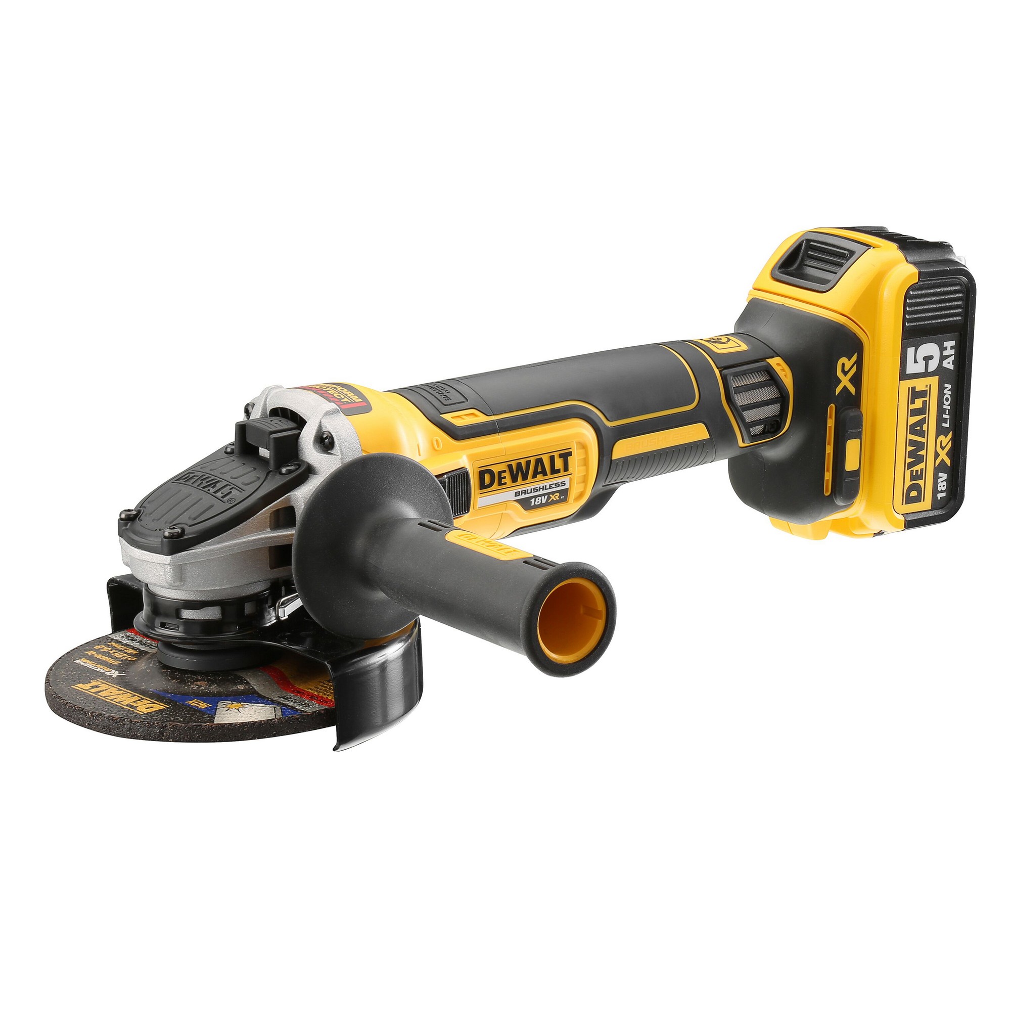 Bruska úhlová AKU DeWALT DCG405P2