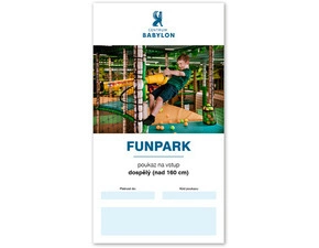 BABYLON FUNPARK vstupné pro dospělého