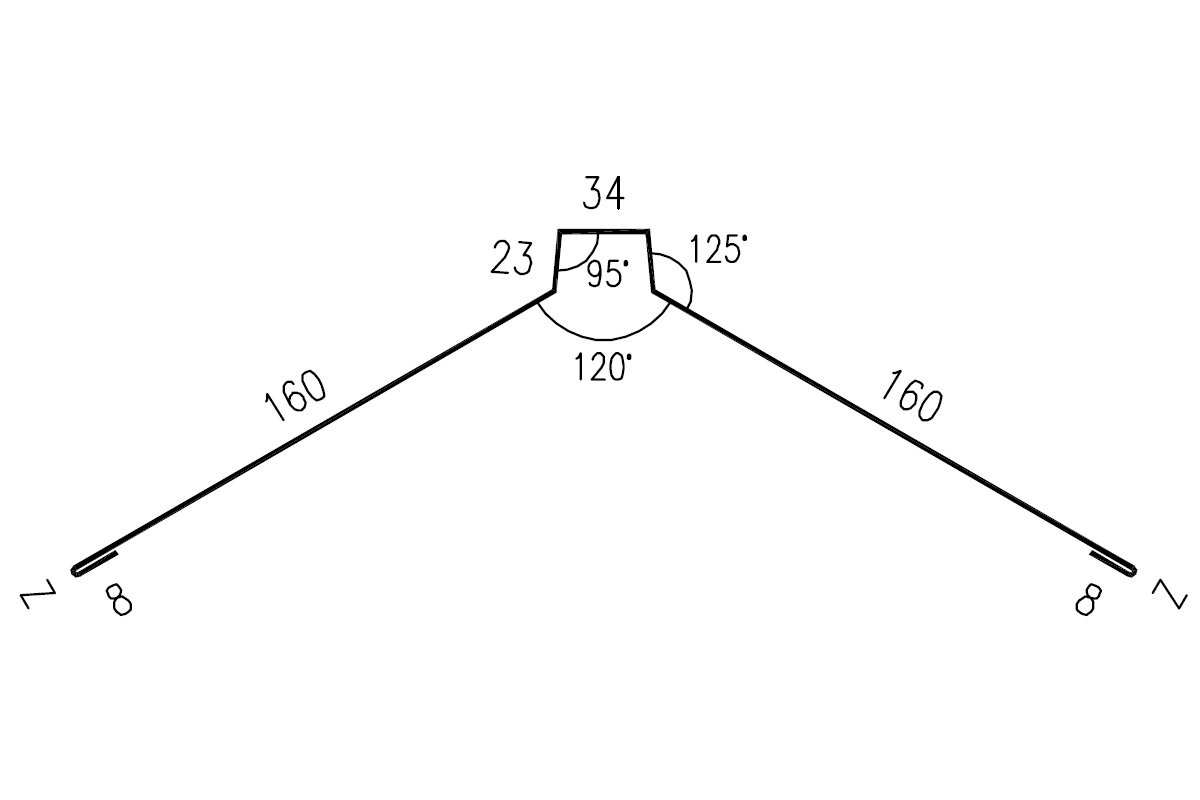 Hřebenáč RS416H-120 SP25 2N156 černá 0,5 mm 2 bm