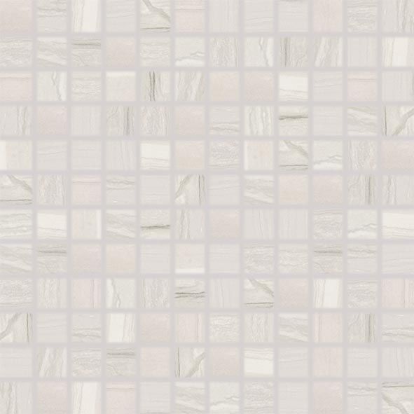 Mozaika Rako Boa 2,5×2,5 cm (set 30×30 cm) světle šedá WDM0U526