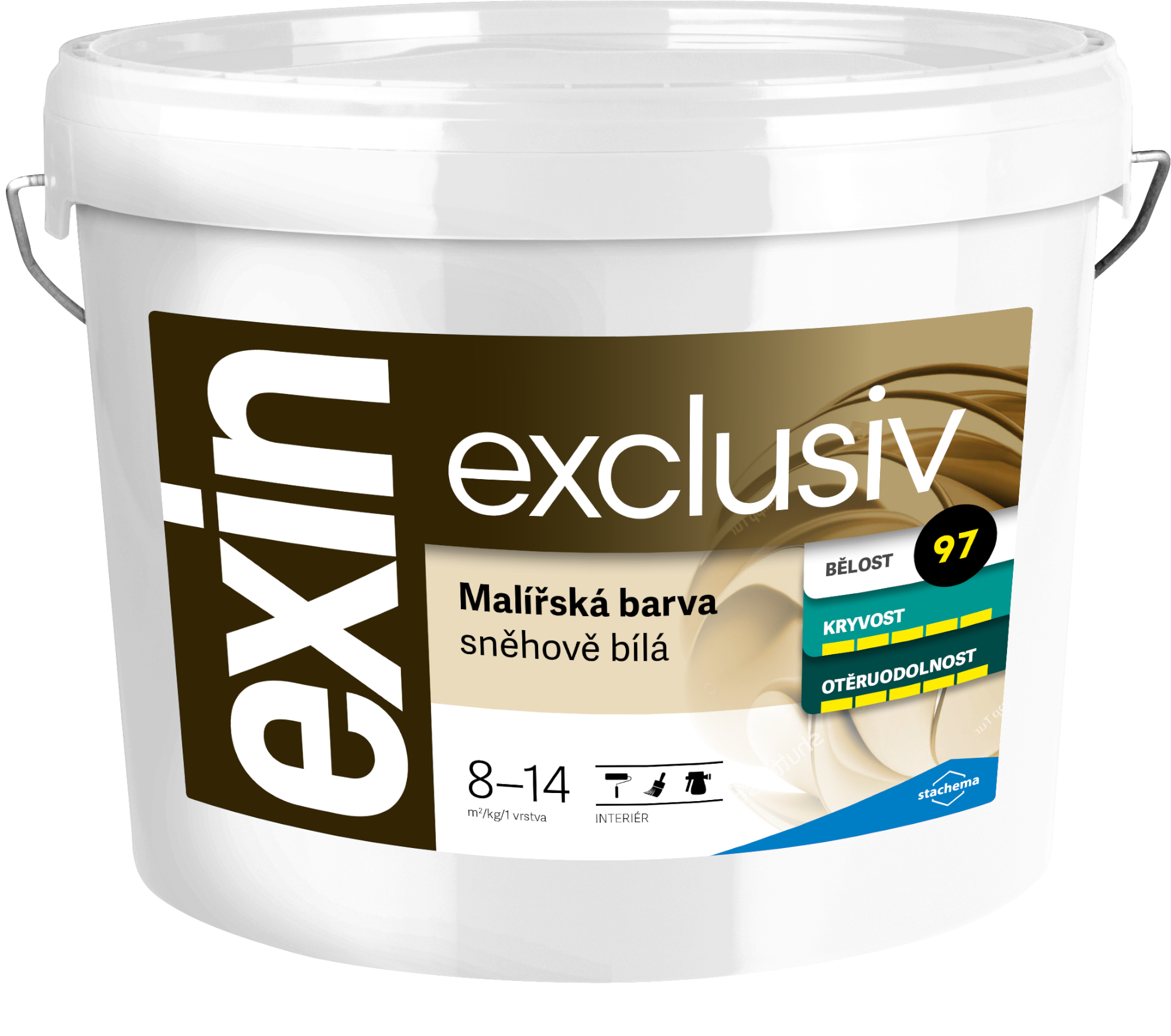 Malba interiérová Stachema Exin Exclusiv bílá, 7 kg