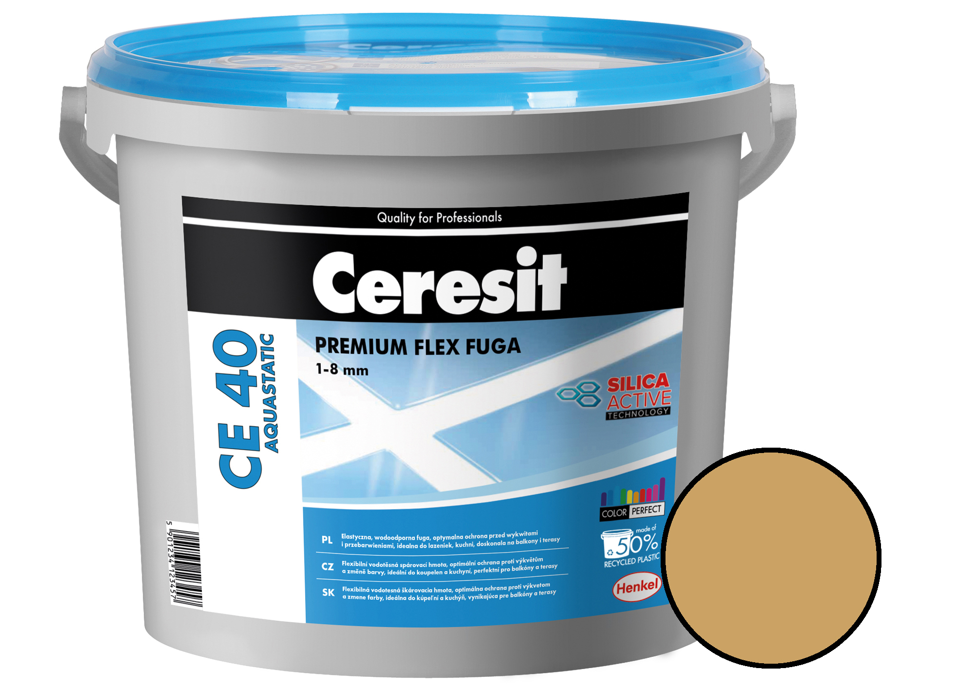 Hmota spárovací Ceresit CE 40 Aquastatic toffi 5 kg