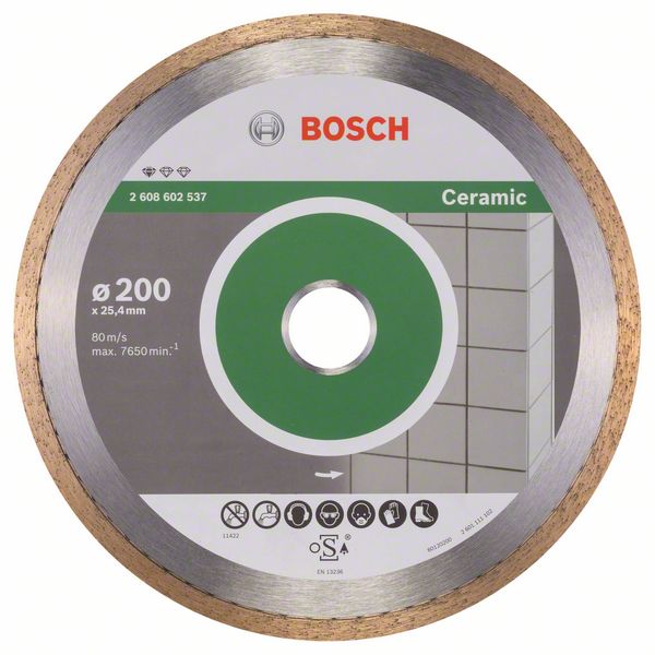 Kotouč DIA Bosch Standard for Ceramic 200×25,4×1,6×7 mm
