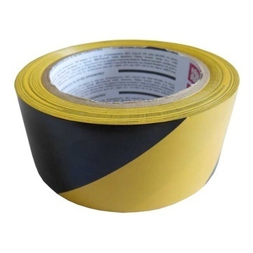 Páska výstražná samolepicí 48 mm/33 m žluto-černá