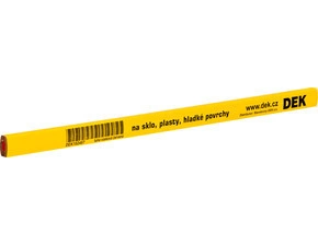 Tužka na hladké povrchy DEK 240 mm žlutá