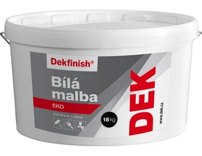 Malba interiérová DEKFINISH EKO bílá, 18 kg