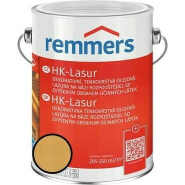 Lazura na dřevo Remmers HK Lasur hemlock, 5 l
