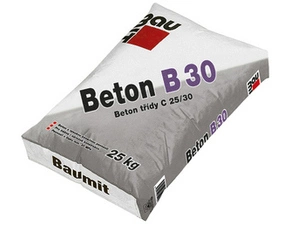 Beton konstrukční Baumit Beton B 30 25 kg