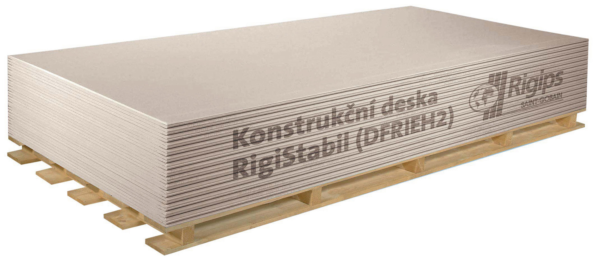 Deska sádrokartonová Rigips RigiStabil 12,5×1250×1800 mm
