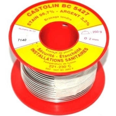 Pájka cínová Castolin Tin Flam 5427 BC 3 mm