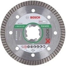 Kotouč řezný DIA Bosch Best for Ceramic Extra Clean Turbo X-LOCK 115×22,23×1,4×7 mm