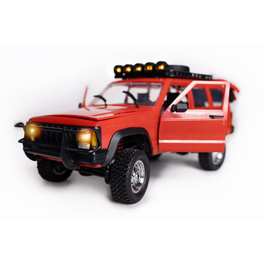 Terénní JEEP CHEROKEE 1/12 4×4 – červený