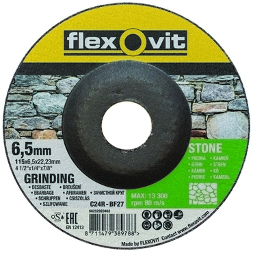 Kotouč brusný Flexovit C24R-BF27 115×22,23×6,5 mm