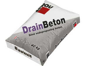 Beton drenážní Baumit DrainBeton 4 mm 40 kg