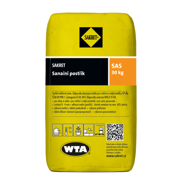Sanační postřik Sakret SAS, 30 kg/bal