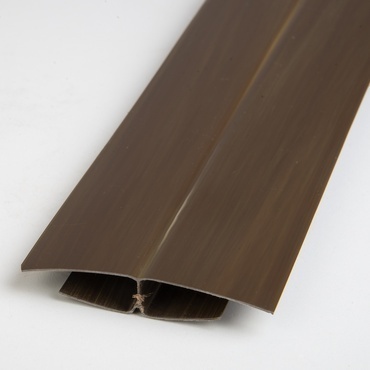 Profil spojovací plastový tmavé dřevo 3000 mm