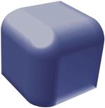 Roh vnější Rako Color Two 2,4×2,4 cm tmavě modrá matná GTVR4F05