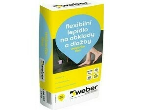 Lepidlo cementové C2TE S1 weberfor flex 25 kg