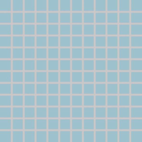Mozaika Rako Color Two 2,5×2,5 cm (set 30×30 cm) světle modrá matná GDM02003