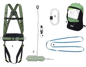 Souprava pro šikmé střechy Kratos Safety FA8010401
