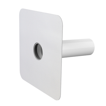 Pojistný přepad s integrovaným PVC límcem o průměru 125 mm