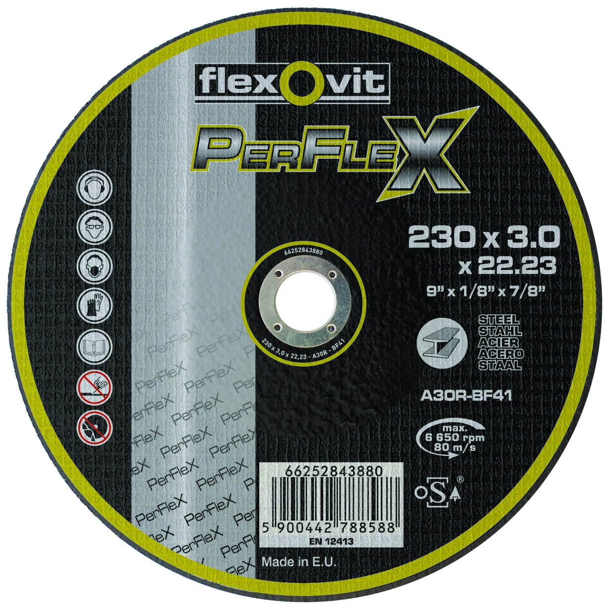 Kotouč řezný Flexovit PerFlex A30R-BF41 230×22,23 mm