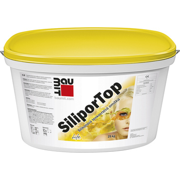 Omítka silikonová Baumit SiliporTop škrábaná 3 mm 25 kg
