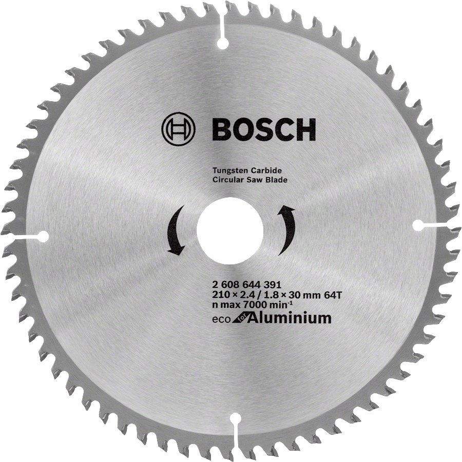 Kotouč pilový Bosch Eco for Aluminium 210×30×2,4 mm 64 z.