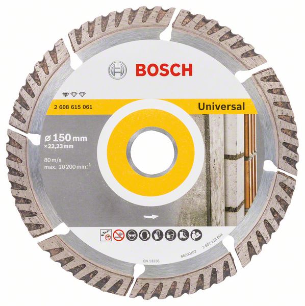 Kotouč DIA Bosch Standard for Uni. 150×22,23×2,4×10 mm