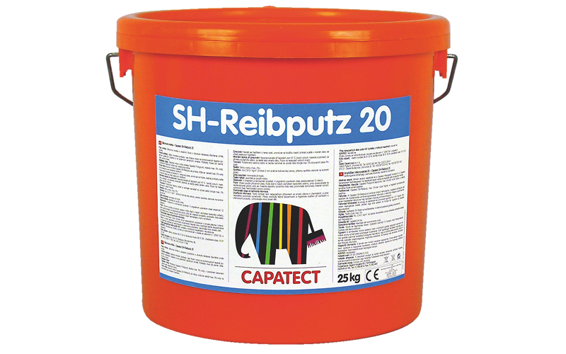 Omítka silikonová Capatect SH Reibputz 15 hlazená 25 kg