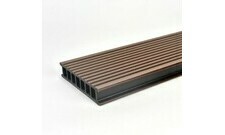 Prkno terasové dřevoplastové Twinson Terrace odstín lískový ořech 140x28×6000 mm