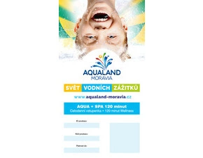 Celodenní vstupenka + 120 min Wellness