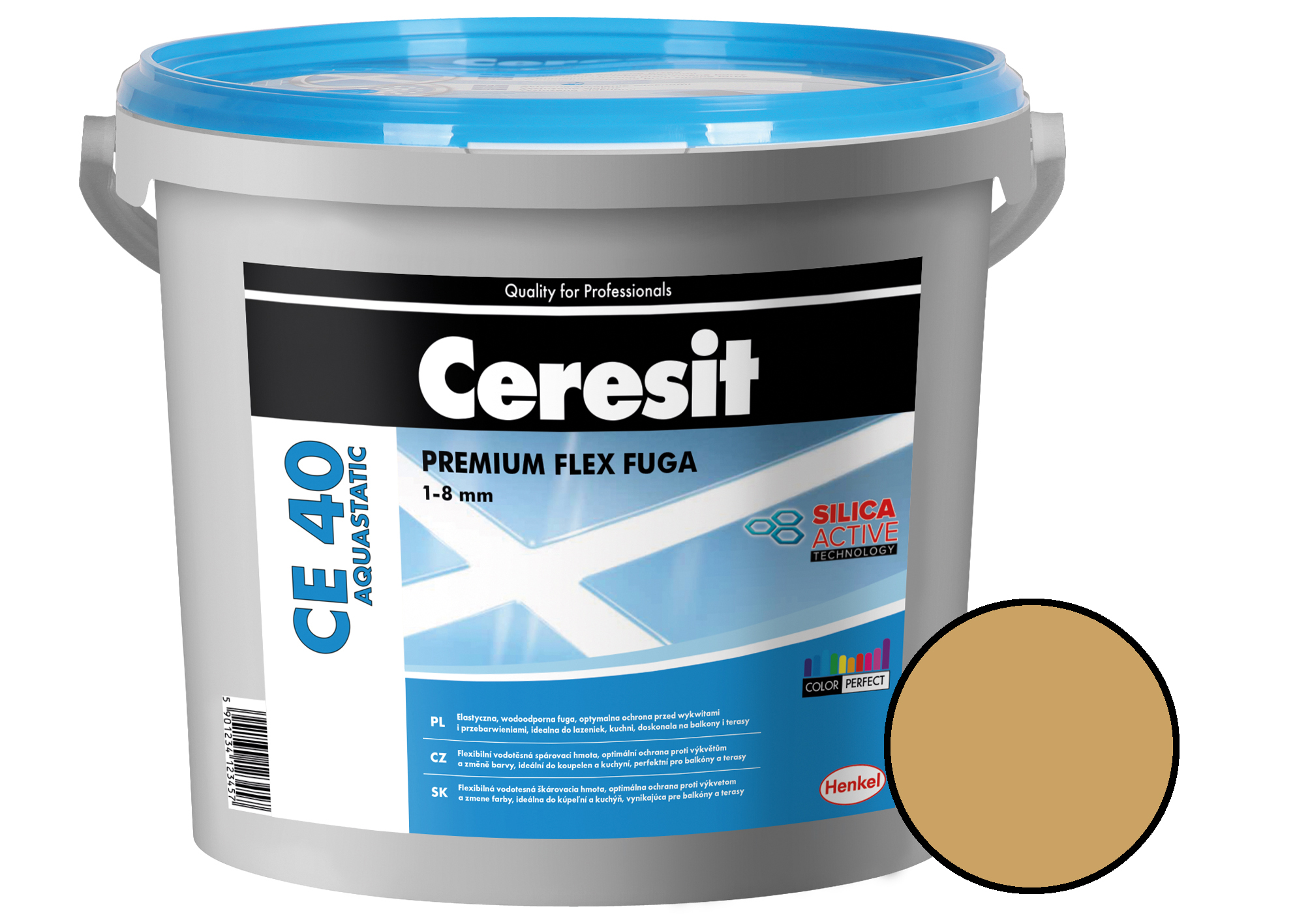 Hmota spárovací Ceresit CE 40 Aquastatic toffi 2 kg