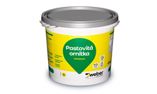 Omítka pastovitá weberpas silikon zrnitá 1,5 mm bílá