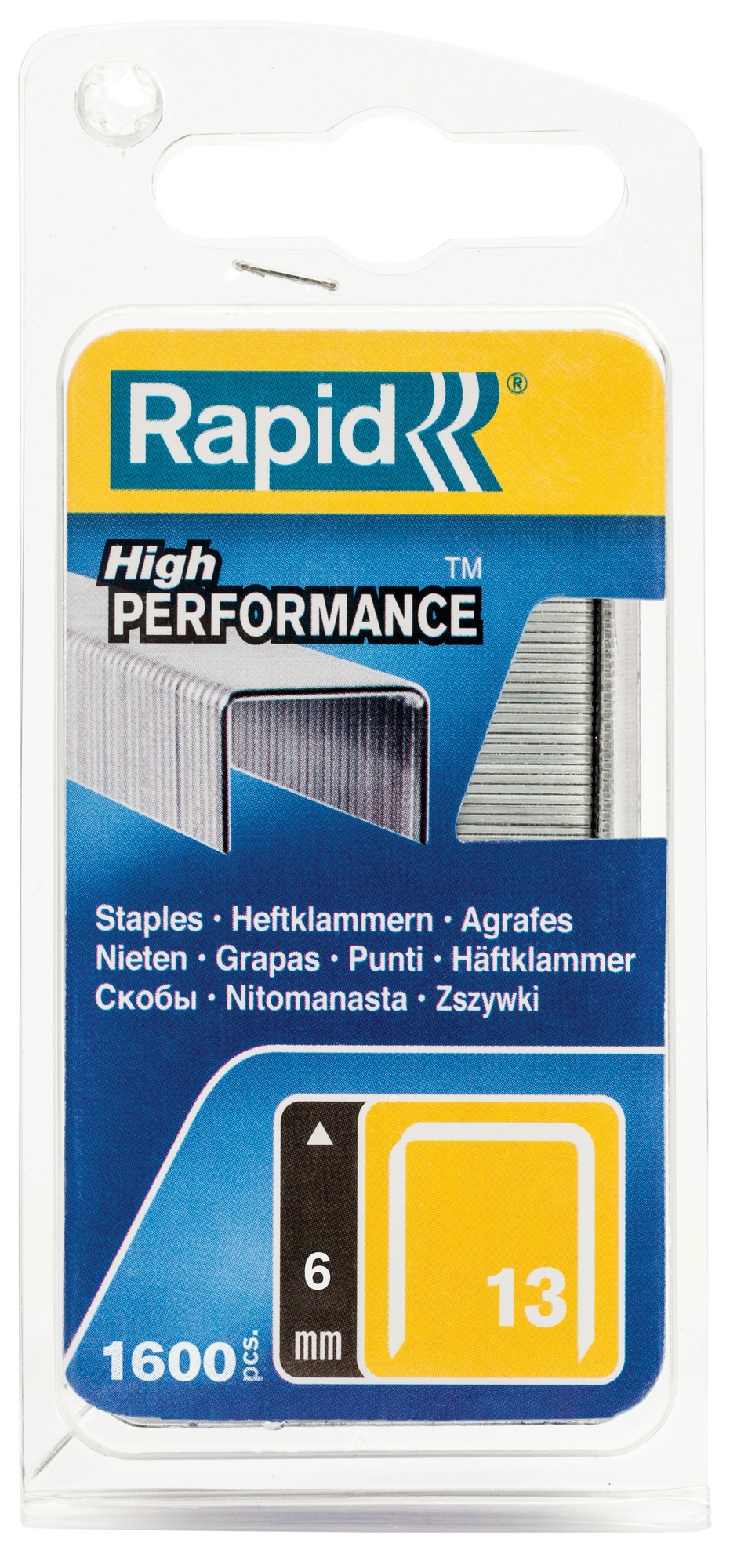 Spony Rapid High Performance 13 10,6×6×0,7 mm 1 650 ks