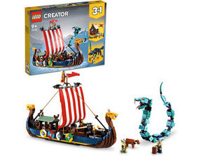 LEGO® Creator – Vikingská loď a mořský had
