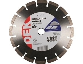 Kotouč řezný DIA DEK UNIVERSAL BLUE 230×22,23 mm