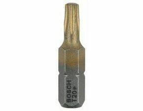Bit šroubovací Bosch Max Grip T20 25 mm 3 ks
