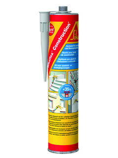 Polyuretanový tmel SikaflexConstruction 600 ml, šedý