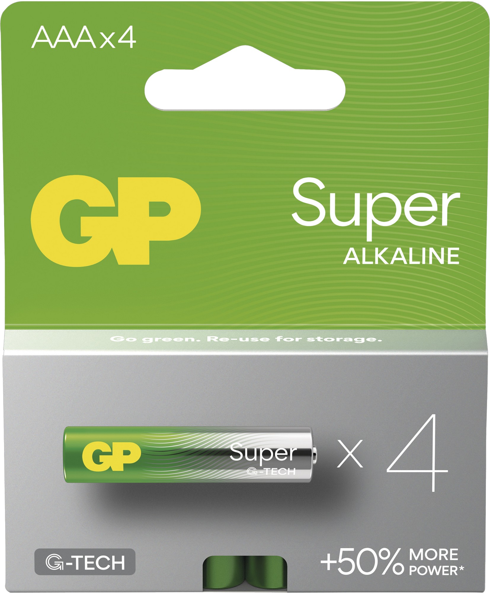 Baterie GP Super Alkaline AAA 4 ks