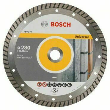 Kotouč řezný DIA Bosch Standard for Universal Turbo 230×22,23×2,5×10 mm