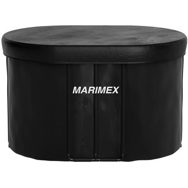 Ochlazovací káď ovál 125×75×77 cm černá