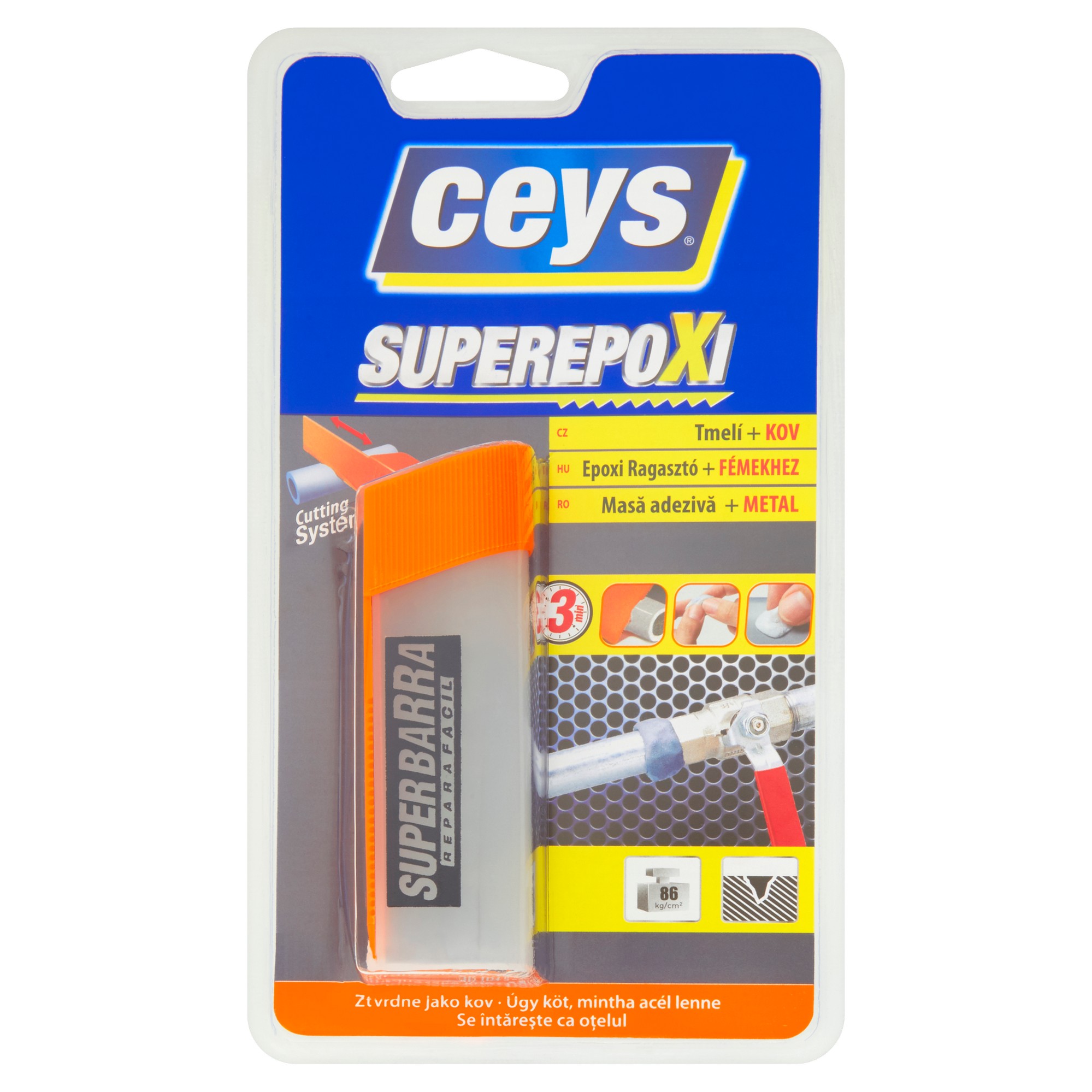 Tmel epoxidový Ceys SUPER EPOXI kov 47 g
