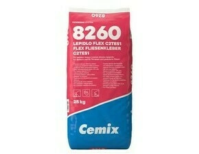 Lepidlo cementové C2TE S1 Cemix 8260 FLEX 25 kg