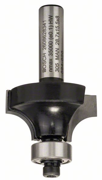 Fréza zaoblovací Bosch Standard for Wood 28,7×15,2×53 mm