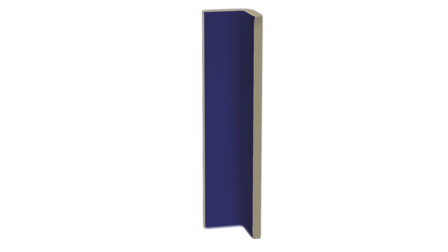 Hrana vnitřní průběžná Rako Color Two 2,4×20 cm tmavě modrá matná GSIAP005